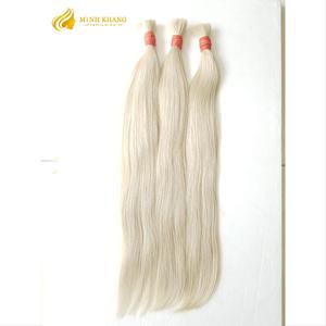 Cabello Virgen Vietnamita Remy Rubio Sedoso, 100% Cabello Humano # Venta de Fábrica, MOQ 60 Unidades, Envío Gratuito para Pedidos de 100 kg - Product Image 1