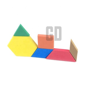 บล็อกรูปแบบ EVA สอนคณิตศาสตร์ของเล่นรูปร่างการเรียนรู้ของเล่น - Product Image 2