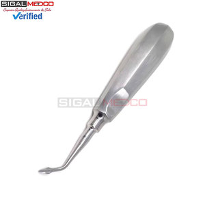Premium Grade Dental Tooth Surgery Bernard Spade Concave Curved Root Tip Elevator, 60L Stainless Steel Dental Medic Instruments - Product Image 4