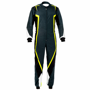 High Quality Printed Plus Size Karting Racing Suit Cardura Fabric % Polyester Windproof Flame-Retardant Quick-Dry Breathable - Product Image 3