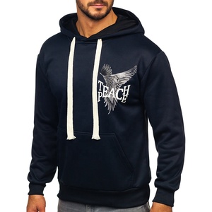Nouveau Hoodie Polaire 380G Plus pour Homme, Collection Automne-Été 2026, Couleur Unie, Style Ample, Marque de Mode Européenne et Américaine - Product Image 2