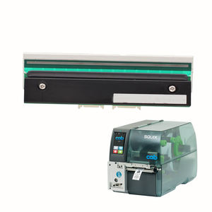 Nuova Testina di Stampa Termica e Nastro <span class=keywords><strong>Zebra</strong></span> per Stampante di Etichette CAB-SQUIX4-300DPI, Larghezza Effettiva 4 Pollici - Product Image 1