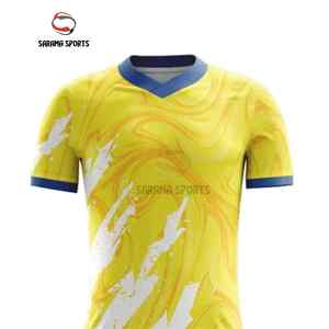 Soccer Uniforms Fully Sublimated Breathable Mesh Football Customize Solid <b>Colour</b> Soccer Jersey Uniform <b>Set</b> - Product Image 2