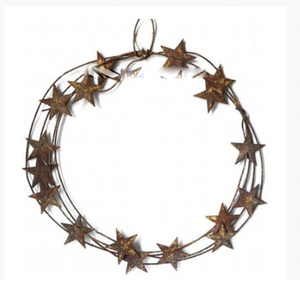 Couronne suspendue en métal argenté de qualité supérieure, design fabuleux, forme ronde, vierge pour sublimation, à décorer - Product Image 4