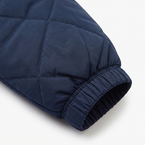 Veste d'hiver matelassée à capuche pour garçons, fermeture éclair, respirante, écologique, manteau pour enfants - Product Image 4