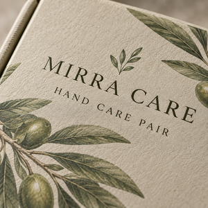กล่องบรรจุภัณฑ์ไปรษณีย์ลูกฟูกพิมพ์ลายคู่สำหรับผลิตภัณฑ์ดูแลมือ MIRRA แบบกำหนดเอง - Product Image 3