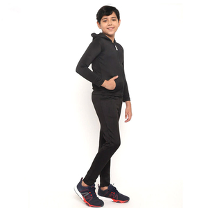 Chándal Deportivo para Niños, Transpirable, Duradero, Moderno, Ajustado, Cómodo, Sudadera con Capucha - Product Image 4