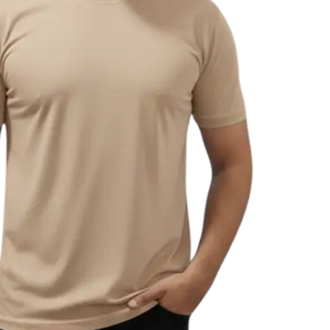 Camiseta de Cuello Redondo para Hombre, Manga Corta, Corte Regular, Estilo Casual Básico, Ropa Urbana, Venta al Por Mayor, Personalizable, Moda Diaria - Product Image 5