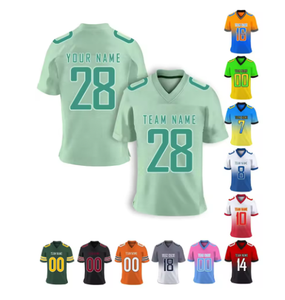 Camiseta de fútbol personalizada para equipo, catorce colores, nombre y número personalizados gratuitos, camiseta de manga corta a juego con el equipo, camiseta de fútbol - Product Image 2