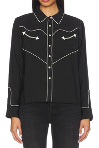 Veste Safari Oversize en Jersey de Coton Respirant pour Femme avec Broderie sur les Poches et Détail de Bordure sur les Poignets Avant/Arrière – Collection Automne - Product Image 2