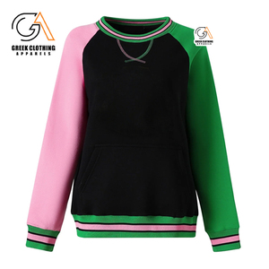 Sweat-shirt pour femme Alpha Kapa Sorority, personnalisé, en molleton de coton épais, coupe oversize, à col rond, à séchage rapide, style grec - Product Image 1