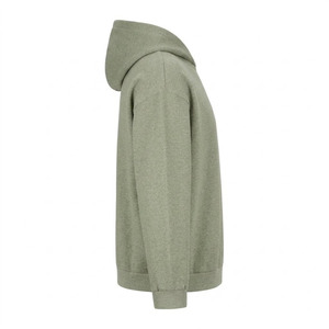 Sweat à capuche personnalisé en polaire épaisse et lourde, coupe oversize, pull-over automne-hiver, avec logo personnalisé, vêtements pour hommes et femmes - Product Image 2