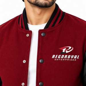 Chaquetas varsity personalizadas para hombres, para uso diario, con tela resistente y un atractivo duradero. - Product Image 3