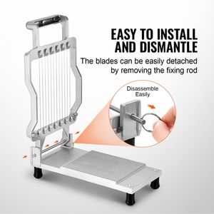 Cortador de Queso Comercial de Aleación de Aluminio con Alambre de 0.39'' y 0.78'', Cuchilla Desmontable para Cortar Queso y Mantequilla - Product Image 5