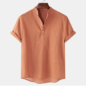 T-shirt sportif unisexe à manches longues en coton/fibre de bambou - 260g, tricoté, teint en fil, design vierge - Product Image 5