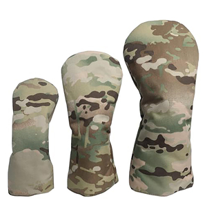 Funda para cabezal de palo de golf, de cuero ligero con tela interior suave, resistente al agua, diseñada para proteger los palos de golf, ajuste cómodo - Product Image 1