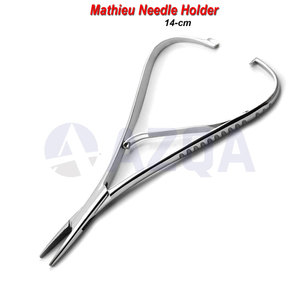 Portaagujas Mathieu de Acero Inoxidable, Pinza de Sutura de Ligadura Premium, Instrumento Dental de Ortodoncia de Precisión - Product Image 4