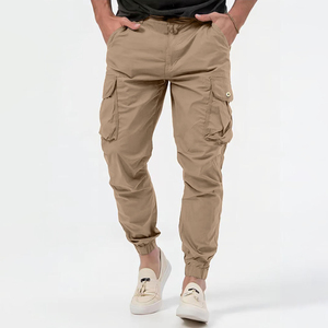 Pantalones Cargo Casuales para Hombre de Alta Calidad a Precio de Fábrica al por Mayor, Ecológicos, de Secado Rápido, Duraderos, con Múltiples Bolsillos, Logotipo Personalizado - Product Image 1