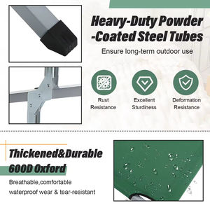 เตียงสนามอลูมิเนียมน้ำหนักเบา พับได้ พกพาสะดวก ดีไซน์มินิมอล สำหรับการเดินป่าและท่องเที่ยวกลางแจ้ง - Product Image 3