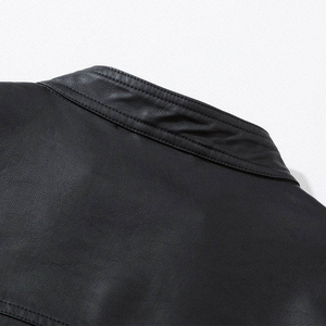Men <b>Leather</b> <b>Jacket</b> Classic <b>Biker</b> Style <b>Leather</b> <b>Jackets</b> For Men New Arrival Men's High Quality Fashion Design <b>Leather</b> <b>Jacket</b> - Product Image 3