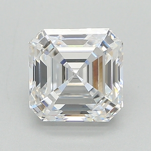 Diamant de laboratoire de haute qualité 1,00 carat, taille Asscher excellente, couleur D, pureté VS1, certifié IGI, CVD, pour bijoux en or. - Product Image 1