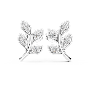 Finance bijoux zircon cubique or 22 carats argent sterling diamant deux boucles d'oreilles - Product Image 3