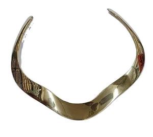 Collier de luxe en laiton, finition argentée élégante avec motifs, pour fêtes et mariages, collier ras-du-cou vintage élégant - Product Image 2