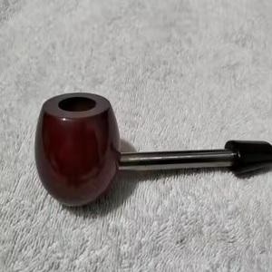 ไปป์สูบบุหรี่ไม้ทำมือ โลโก้สั่งทำได้ ทนทาน เป็นมิตรกับสิ่งแวดล้อม ดีไซน์วินเทจ ใช้งานได้ยาวนาน พกพาสะดวก ปรับแต่งได้ - Product Image 1
