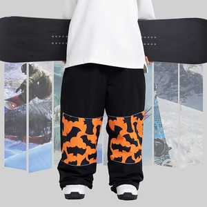 Pantalon de snowboard OEM de haute qualité, chauffant, coupe-vent, grande taille, imprimé, unisexe, imperméable, séchage rapide, pour la randonnée - Product Image 6