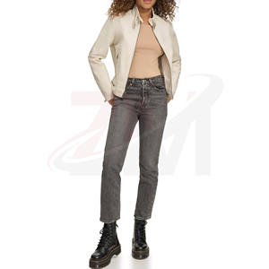 Chaquetas de cuero de manga larga unisex, fabricadas directamente en fábrica, fabricante mayorista en Pakistán, chaqueta de cuero para motocicleta - Product Image 4