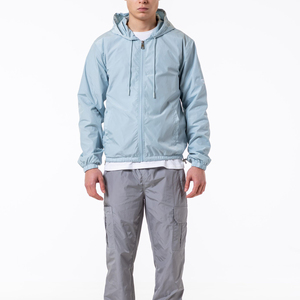 Streetwear Manufacturer Custom <b>Men</b> Casual Reflective Nylon waterproof Utility Windbreaker <b>Jacket</b> - Product Image 1
