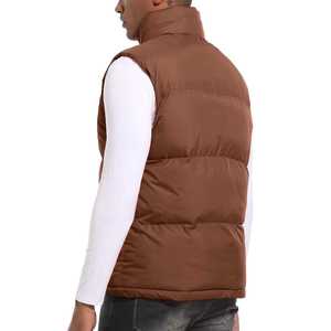 Nuevo Diseño de Moda de Verano, Chaleco Acolchado Personalizado con Logotipo, Chaleco sin Mangas para Hombre, Chaquetas Acolchadas Impermeables - Product Image 6