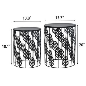 Mesa Auxiliar de Acero Resistente con Revestimiento Antirrayas para Uso Diario en el Hogar - Product Image 5