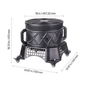 Ventilatore Gonfiabile da 1 HP per Gonfiabili Pubblicitari con Scocca in PP Impermeabile IPX3 per Gonfiabili Pubblicitari da 18 Pollici di Diametro - Product Image 2
