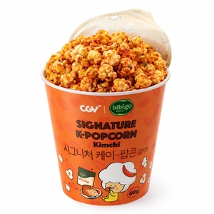 [CJ CGV] Palomitas de Maíz con Sabor a Kimchi para una Dieta Saludable y un Snack Natural de Alta Calidad, Duradero y Profesional - Product Image 1