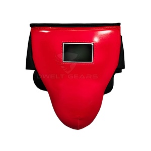 Protector Inguinal de Cuero de Alta Calidad Personalizado 2025, DWELT GEARS, Se Acepta OEM, Venta Directa de Fábrica, Profesional, Ajustable, para Boxeo - Product Image 1