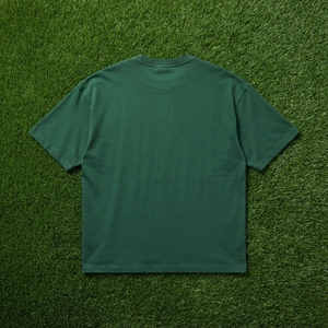Camiseta Gráfica Verde para Hombre, Cuello Redondo, Manga Corta, Estilo Casual Urbano, Algodón, Moda - Product Image 6
