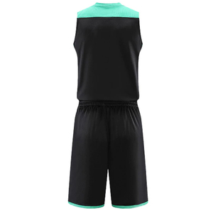 Wholesale Custom Solid Color Summer Basketball Uniform <b>Set</b> Polyester Quick Dry Breathable Printed Sportswear Manufacturer - Product Image 6