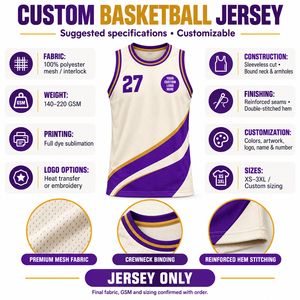 Camiseta de Baloncesto Personalizada con Relieve, 100% Poliéster, Sin Mangas, Cuello en V, Secado Rápido, Malla Transpirable, Nombre y Número del Equipo Personalizados - Product Image 6