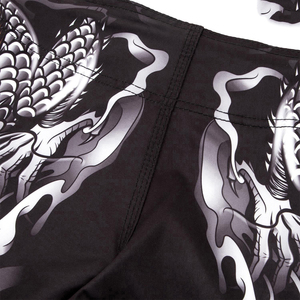 2026 Customized Wholesale Price Plain MMA <b>Thigh</b> Shorts Unisex High Quality 100% Polyester Durable Breathable Lightweight - Product Image 5