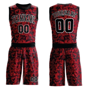 Ensemble d'uniformes de basketball athlétiques pour les matchs de compétition, maillot à séchage rapide et shorts d'équipe durables - Product Image 6