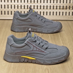 Chaussures de sport décontractées en mesh légères, basses, respirantes, style marche pour hommes - Product Image 6