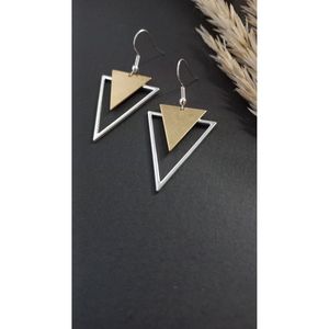Bijoux de mode en cuivre et laiton durables de luxe, écologiques et fabriqués à la main, modèle 1, pour accessoires de mode en cristal - Product Image 3