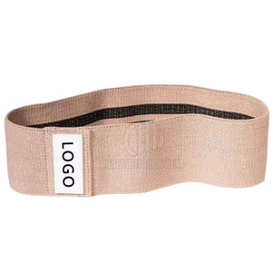 Bande de résistance pour les hanches en matériau souple, pour les entraînements en salle de sport, personnalisez votre propre logo sur la bande de résistance - Product Image 2
