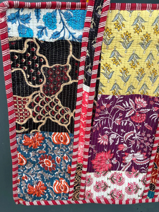 Quilted Cotton Bucket Tote Bag Jungle Print <b>Boho</b> Style Water Resistant Foldable Eco-Friendly Large Capacity - Product Image 2