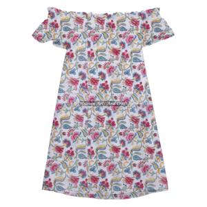 Nuevo Vestido de Verano 2026 Estilo Europeo y Americano, Sexy, Ajustado, Estampado, Transpirable, Corto, con Hombros Descubiertos - Product Image 2