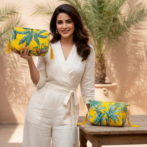 Velvet Pouch Set <b>Bag</b> Makeup <b>for</b> <b>Toiletry</b> Cosmetic Birthday Wedding Gift Zipper Bridesmaid Gift Favors - Product Image 1