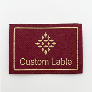 Etiqueta Tejida Personalizada de Alta Gama para Cuello de Camisa con Logotipo, Accesorio de Ropa, Etiqueta Principal con Etiquetas para el Cuello - Product Image 3