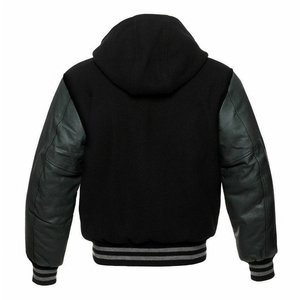 Chaqueta Bomber Floral para Hombre Inflow, Negra y Gris, con Estampado por Sublimación, Cuello Camisero, Corte Regular, Estilo Casual de Primavera - Product Image 3