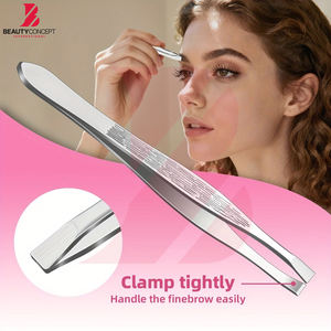 Pinzas para Cejas de Último Diseño con Patrón, Accesorio de Belleza de Alta Gama para Mujer, Herramienta de Depilación de Precisión para Cejas Perfectas - Product Image 5